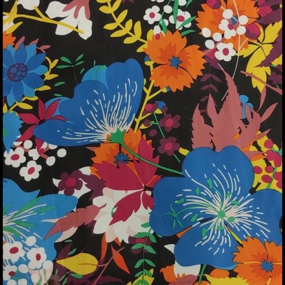 LuLaRoe Lola Skirt Large bright floral - Picture 2 of 2